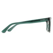 Calvin Klein CK24506S 300, Green frame, Dark Green lenses, view 3