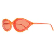 Calvin Klein CKNYC1853SR 855, Orange frame, Orange lenses, view 2