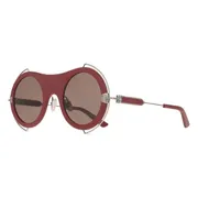 Calvin Klein CKNYC1875SR 605, Burgundy frame, Brown lenses, view 2