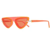 Calvin Klein CKNYC1951S 855, Orange frame, Orange lenses, view 2