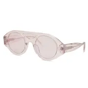 Calvin Klein CKNYC1952S 680, Clear frame, Pink lenses, view 1