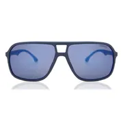 Carrera 8035/S PJP/XT, Blue frame, Blue Mirror lenses, view 1