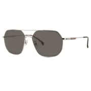 Carrera 1035/GS 010/IR, Silver frame, Dark Brown lenses, view 2