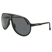 Carrera CHAMPION/N 003/IR, Black frame, Dark Grey lenses, view 2