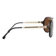 Carrera SAFARI65/N 2M2/YL, Black frame, Brown lenses, view 3