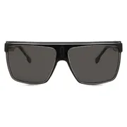 Carrera 22/N 7C5/M9, Black frame, Dark Grey lenses, view 1