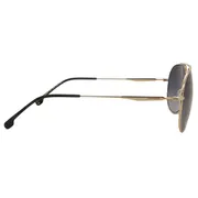 Carrera 274/S J5G/9O, Gold frame, Dark Grey Gradient lenses, view 3