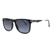 Carrera 276/S 2M2/9O, Black frame, Dark Grey Gradient lenses, view 2