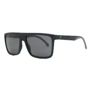 Carrera 8055/S 003/M9, Black frame, Dark Grey lenses, view 2