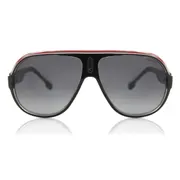 Carrera SPEEDWAY/N T4O/9O, Black frame, Dark Grey Gradient lenses, view 1