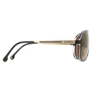 Carrera 1050/S 2M2/YL, Black frame, Brown lenses, view 3