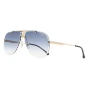 Carrera 1052/S RHL/08, Gold frame, Gradient Blue lenses, view 2