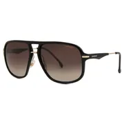 Carrera 296/S 2M2/HA, Black frame, Gradient Brown lenses, view 2