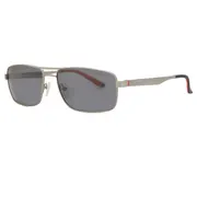 Carrera 8011/S Polarized R81/DY, Grey frame, Grey Mirror lenses, view 2