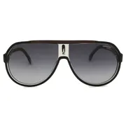 Carrera 1057/S OIT/9O, Black frame, Gradient Grey lenses, view 1