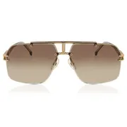 Carrera 1054/S 2M2/86, Gold frame, Gradient Brown lenses, view 1