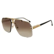Carrera 1054/S 2M2/86, Gold frame, Gradient Brown lenses, view 2