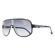 Carrera 1058/S D51/08, Black frame, Gradient Dark Blue lenses, view 2