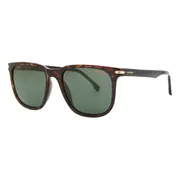 Carrera 300/S 086/QT, Tortoiseshell frame, Green lenses, view 2