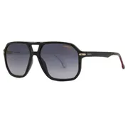 Carrera 302/S M4P/9O, Black frame, Gradient Dark Grey lenses, view 2