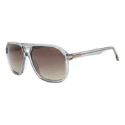 Carrera 302/S KB7/HA, Grey frame, Gradient Brown lenses, view 2