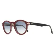 Carrera 306/S KVN/08, Burgundy frame, Gradient Dark Blue lenses, view 2