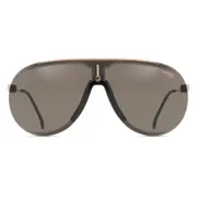 Carrera SUPERCHAMPION 2M2/2K, Black frame, Dark Brown lenses, view 1