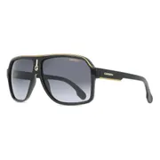 Carrera 1001/S 2M2/9O, Black frame, Gradient Dark Grey lenses, view 2