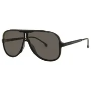 Carrera 1059/S 08A/M9, Black frame, Solid Dark Grey lenses, view 2