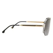 Carrera 1060/S CBL/FQ, Grey frame, Gradient Grey Gold Mirror lenses, view 3