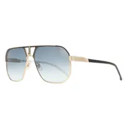 Carrera 1062/S 2M2/08, Gold frame, Gradient Aegean Blue lenses, view 2
