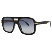 Carrera 317/S M4P/08, Black frame, Gradient Avio Blue lenses, view 2
