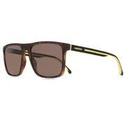 Carrera 8064/S N9P/70, Tortoiseshell frame, Solid Dark Brown lenses, view 2