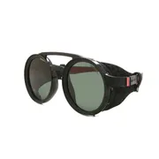 Carrera 5046/S 807/QT, Black frame, Dark Green lenses, view 2