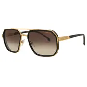 Carrera 1069/S I46/86, Gold frame, Gradient Dark Brown lenses, view 2