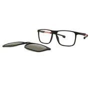 Carrera CA 4020/CS with Clip-On BLX/UC, Black frame, view 1