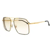 Carrera 333/S 2M2/86, Gold frame, Triple Gradient Dark Brown lenses, view 2