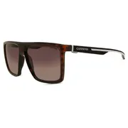 Carrera 4019/S 086/HA, Tortoiseshell frame, Gradient Dark Brown lenses, view 2