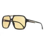 Carrera VICTORY C 01/S 71C/MJ, Black frame, Yellow Green Mirror lenses, view 2