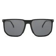Carrera 329/S Polarized 08A/M9, Black frame, Solid Dark Grey lenses, view 1