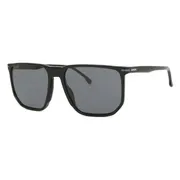 Carrera 329/S Polarized 08A/M9, Black frame, Solid Dark Grey lenses, view 2