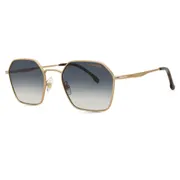 Carrera 334/S AOZ/9K, Gold frame, Gradient Dark Green lenses, view 2