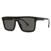 Carrera VICTORY C 03/S Polarized 807/M9, Black frame, Solid Dark Grey lenses, view 2