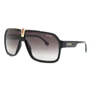 Carrera 1014/S 807/HA, Black frame, Gradient Dark Brown lenses, view 2