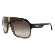 Carrera 1014/S R60/HA, Brown frame, Gradient Brown lenses, view 2