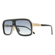Carrera CA 1053/S/TI 80S/08, Black frame, Gradient Dark Blue lenses, view 2