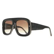 Carrera FLAGLAB 18 2M2/HA, Black frame, Gradient Dark Brown lenses, view 2