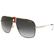 Carrera 1018/S Y11/9O, Gold frame, Grey Gradient lenses, view 2