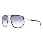 Carrera 1072/S 80S/08, Black frame, Gradient Dark Blue lenses, view 2
