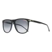 Carrera 349/S 9ZJ/9O, Black frame, Gradient Dark Grey lenses, view 2